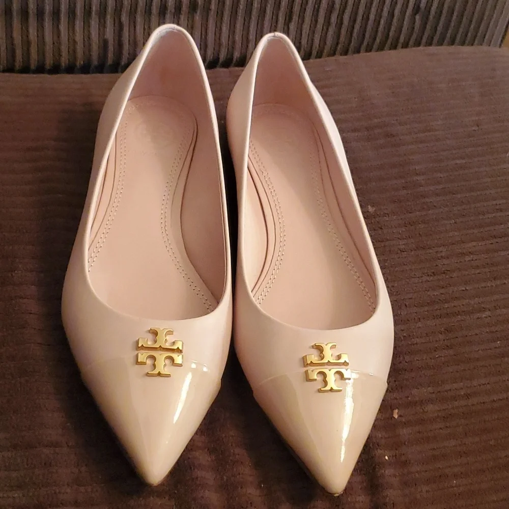 Seashell pink tory Burch shoes - Picture 1 of 3